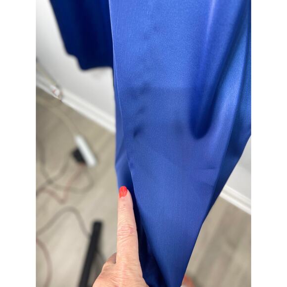 Gianni Bini women's 10 soft pants dressy wide legged and waist almost satin look - Picture 7 of 16